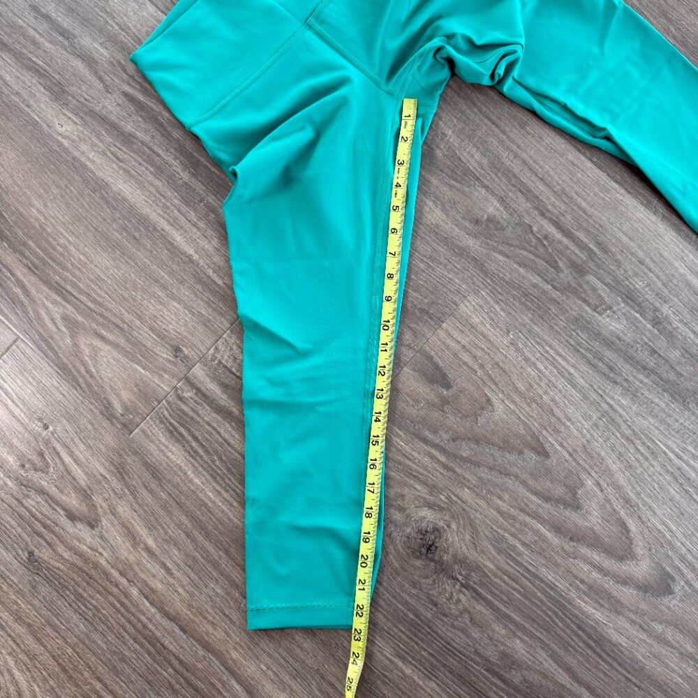 lululemon Wunder Train Teal High-Rise Leggings size 10 - Picture 6 of 8